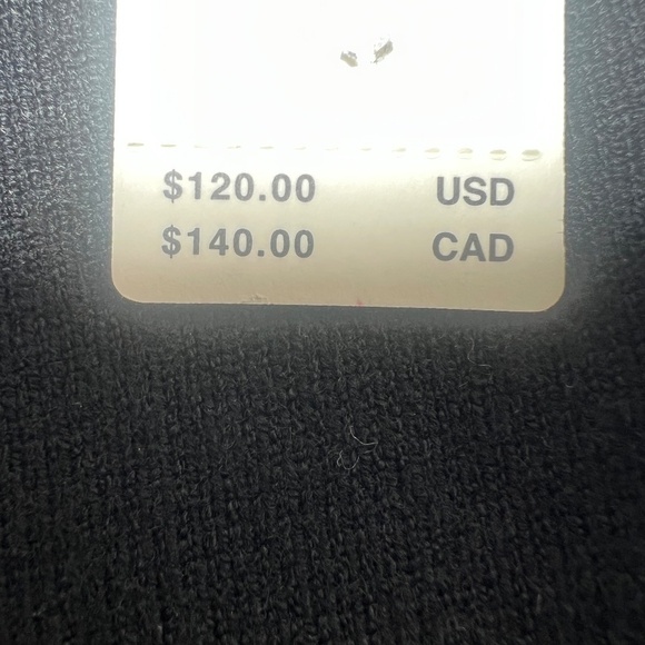 Anthropologie Elise Black Off The Shoulder Ribbed Thick Knit Tunic Sweater - Picture 5 of 8